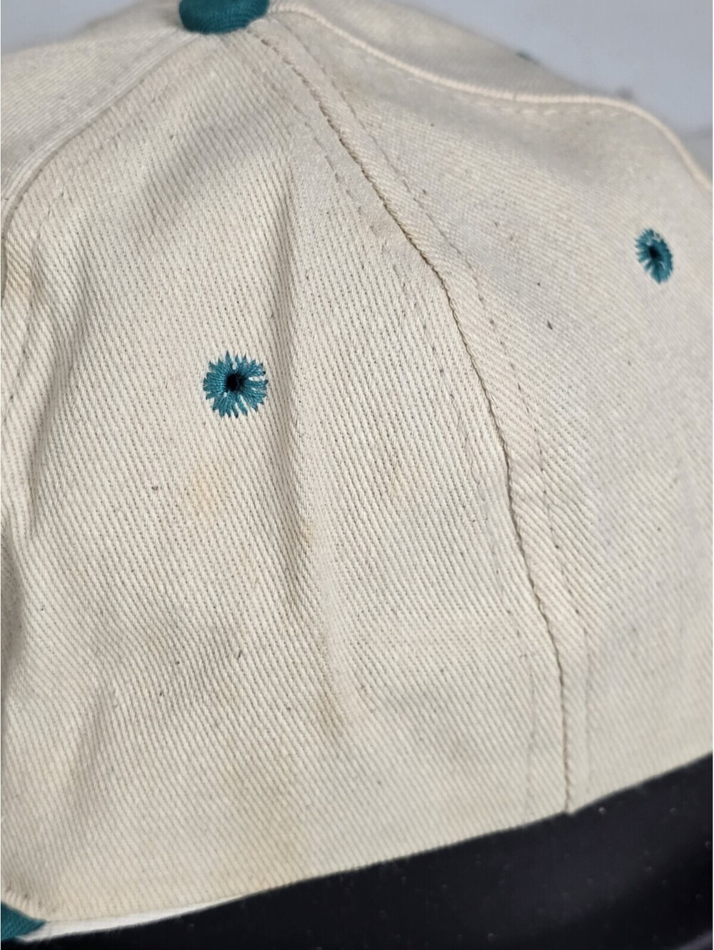 Vintage Alan Jackson Snapback Hat 90s Country Music Album Tour Concert USA Teal - Picture 3 of 8